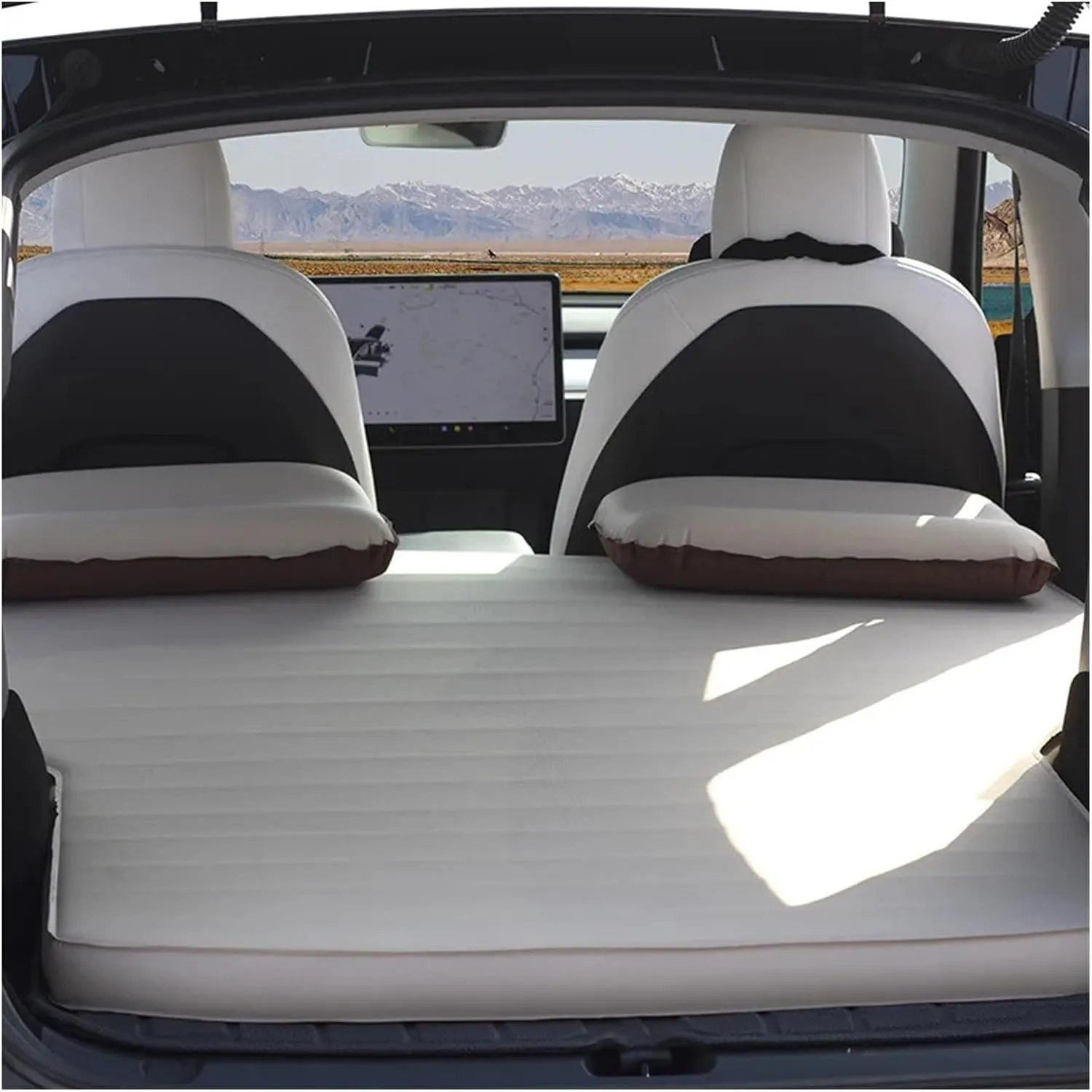 Tesla Model Y Mattress Self-Inflating Car Camping Bed