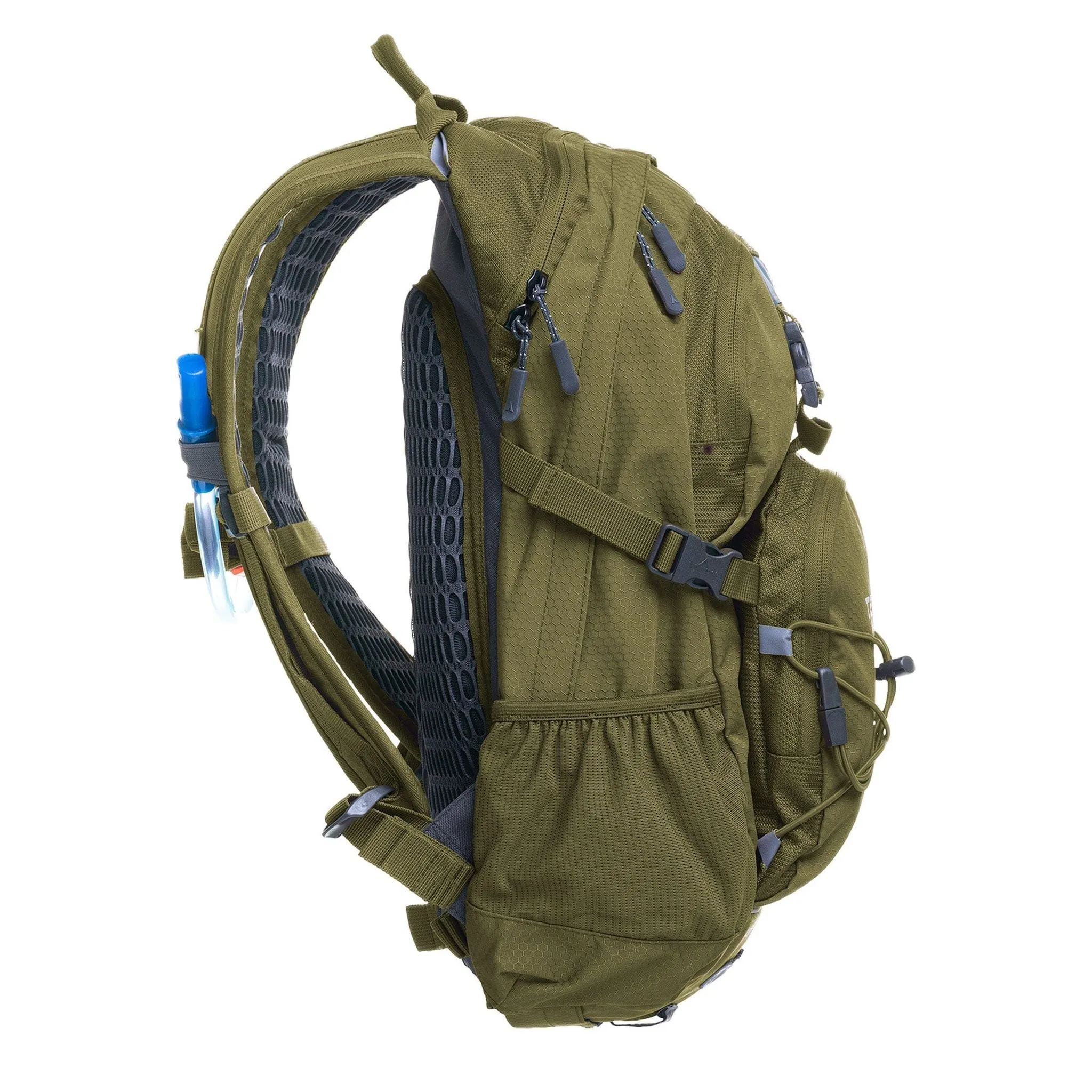 Teton Sports Oasis 22l Hydration Backpack with 3l Bladder in Olive