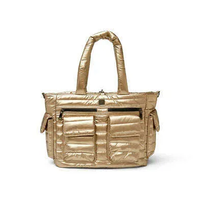 THINK ROYLN - Reversible Tote in Pearl Olive & Pearl Cashmere