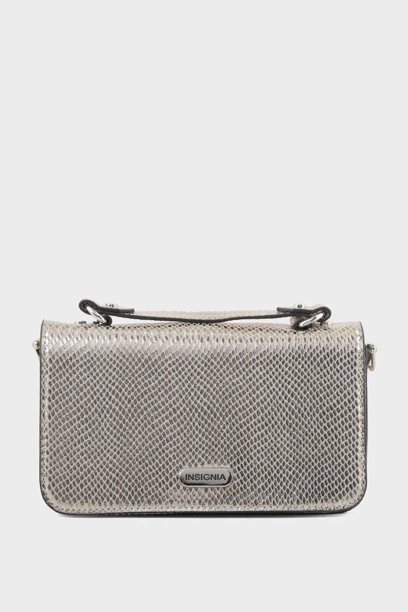 Top Handle Hand Bags BH0015-Silver