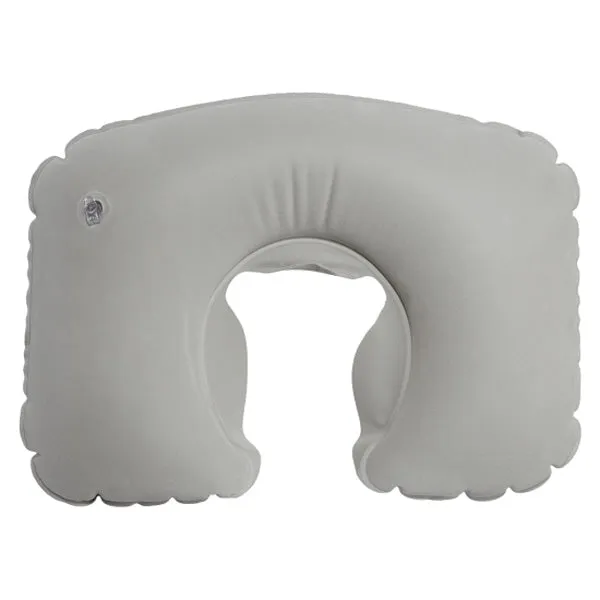 TRAVEL SMART - Inflatable Neck Rest Grey - 1 Pillow