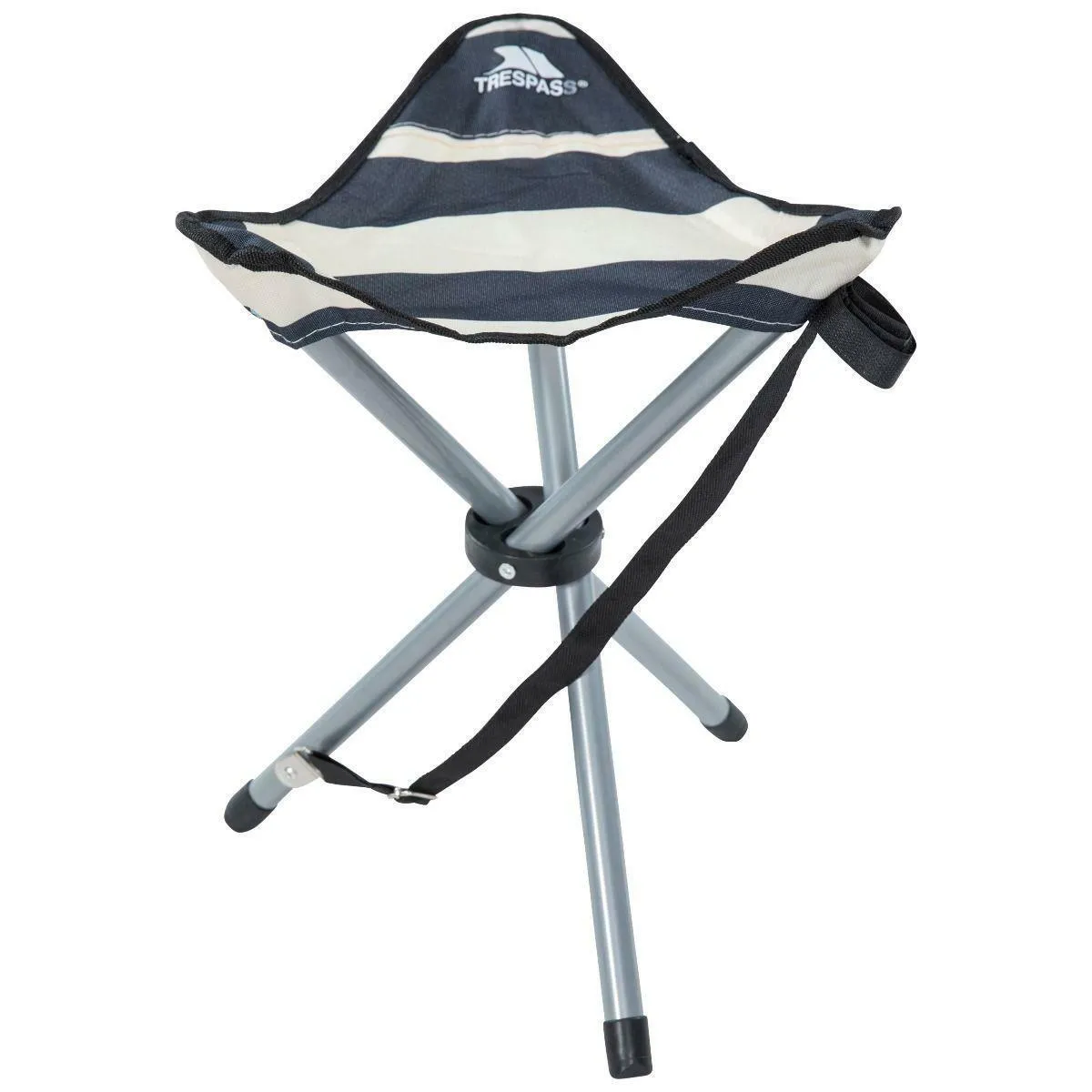 Trespass Ritchie Camping Fishing Folding Tripod Stool Seat Chair   Carrying Bag