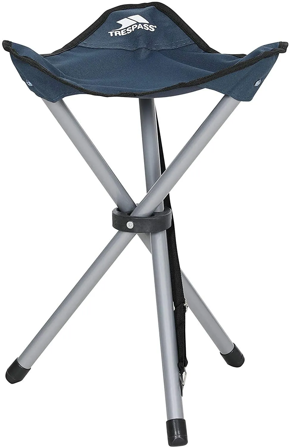 Trespass Ritchie Camping Fishing Folding Tripod Stool Seat Chair   Carrying Bag