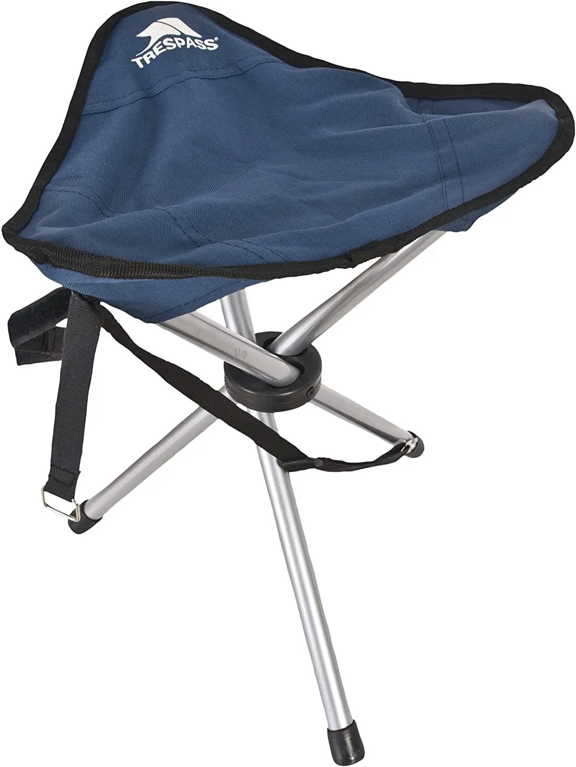 Trespass Ritchie Camping Fishing Folding Tripod Stool Seat Chair   Carrying Bag