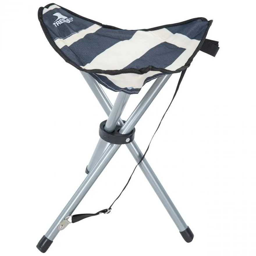 Trespass Ritchie Camping Fishing Folding Tripod Stool Seat Chair   Carrying Bag