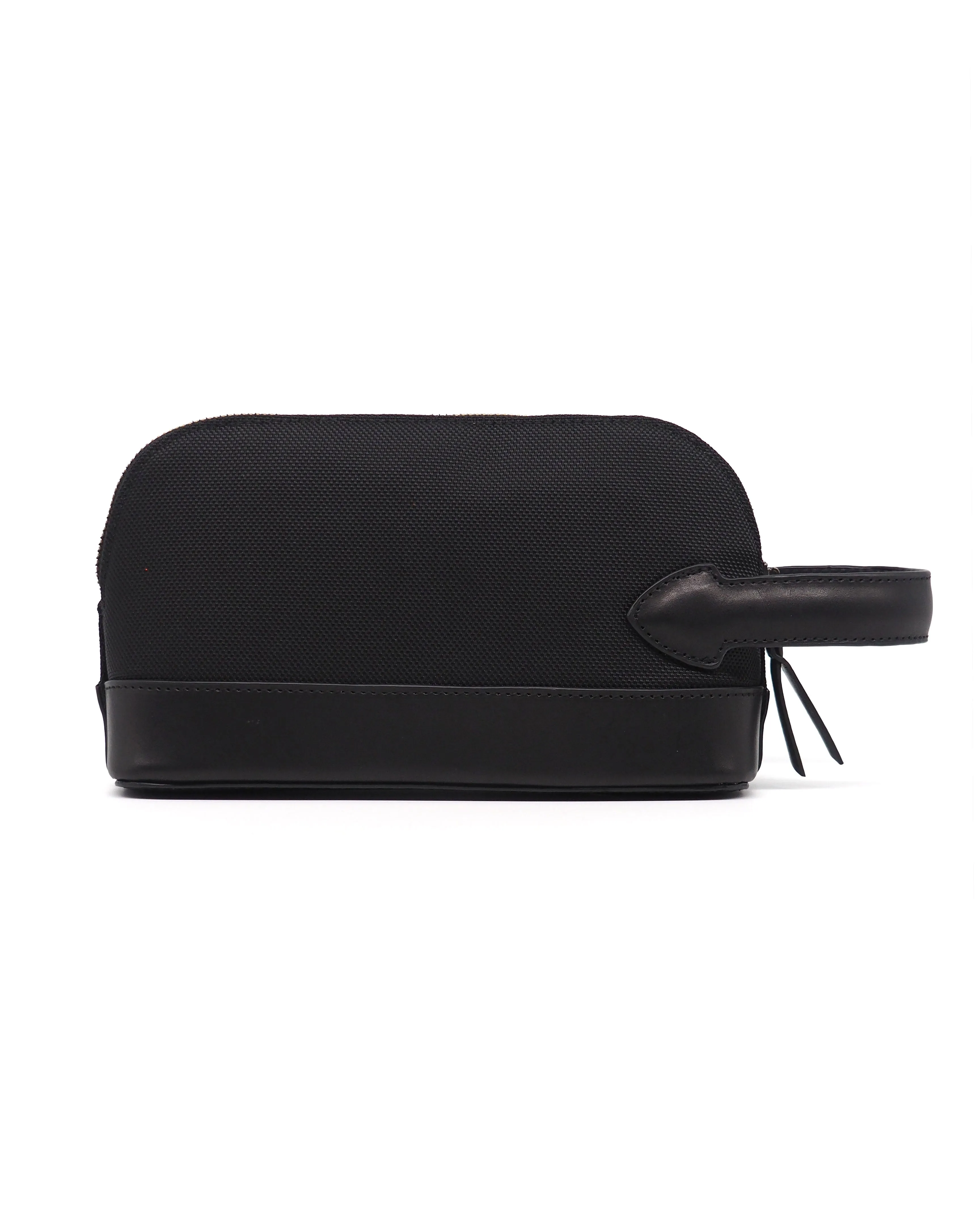 Two-Tone Nylon Dopp Kit (Black)