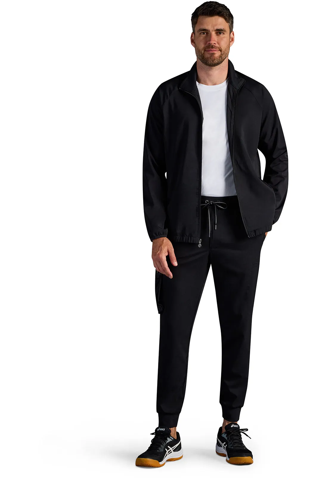 Van Men's Packable Jacket by Healing Hands (X DR KWANE)XS-2XL/  DBLACK