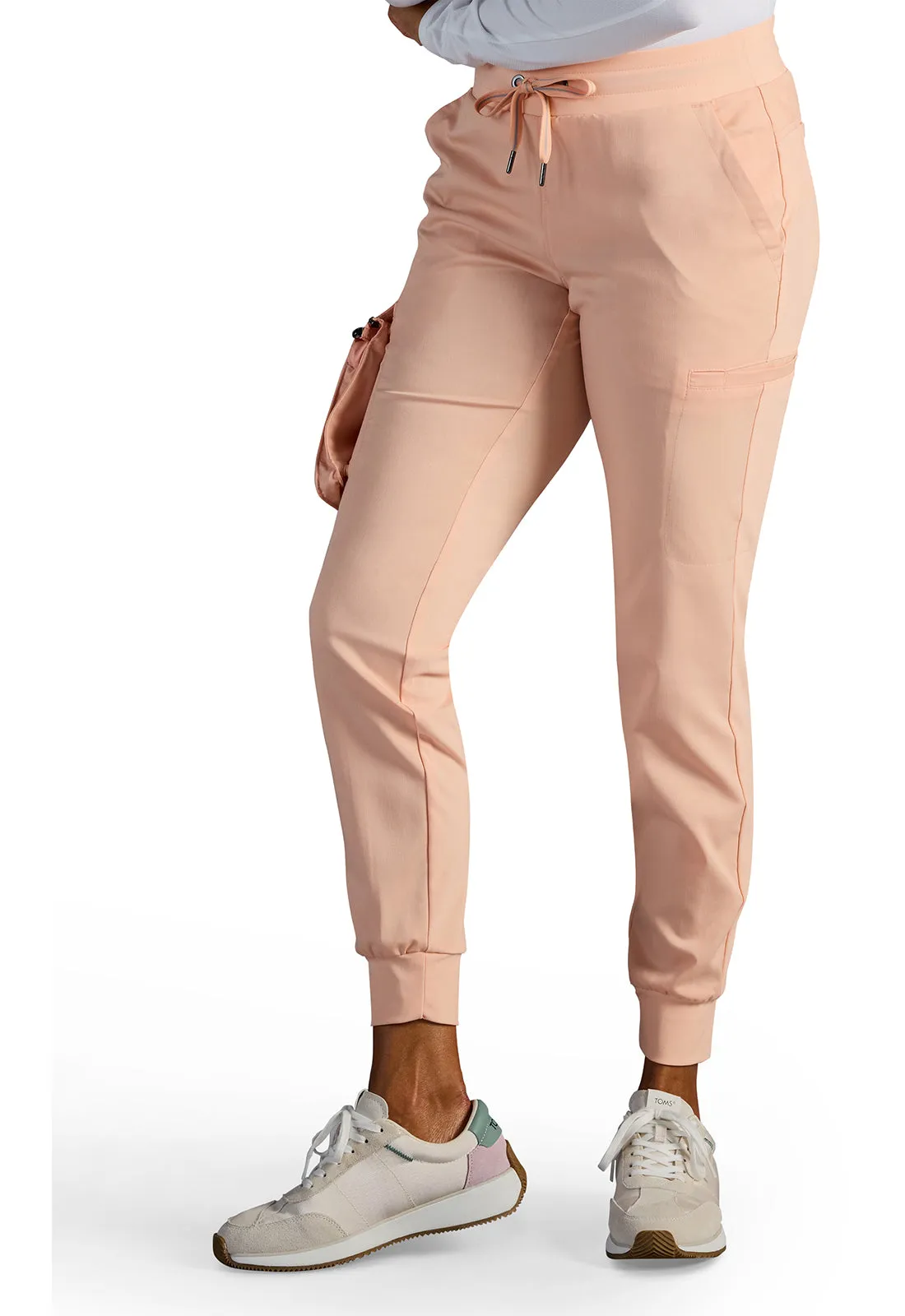 Vanessa Mid Rise Jogger by Healing Hands(X DR KWANE) XS-2XL/ Peach Cloud