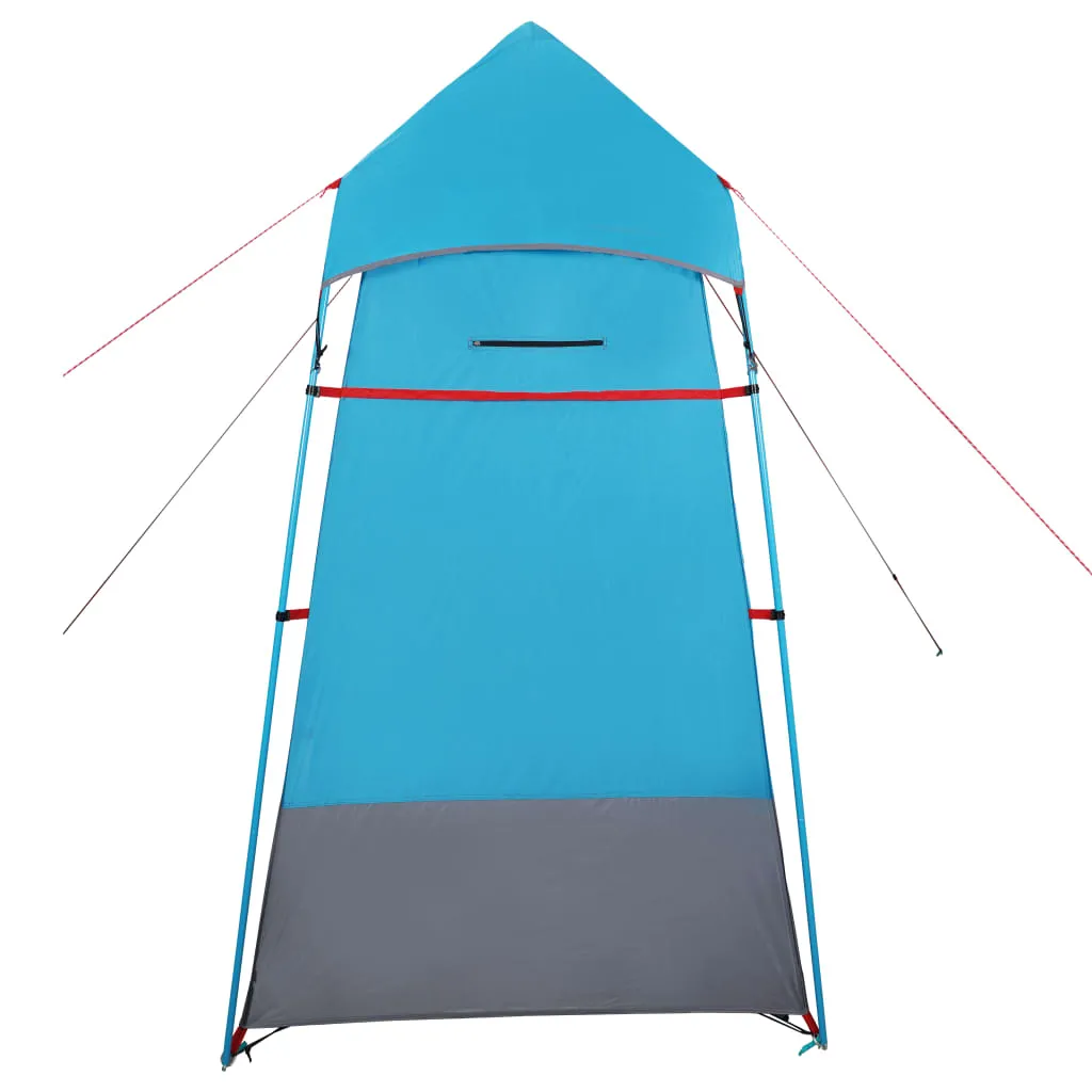 vidaXL Toilet Tent Blue Waterproof