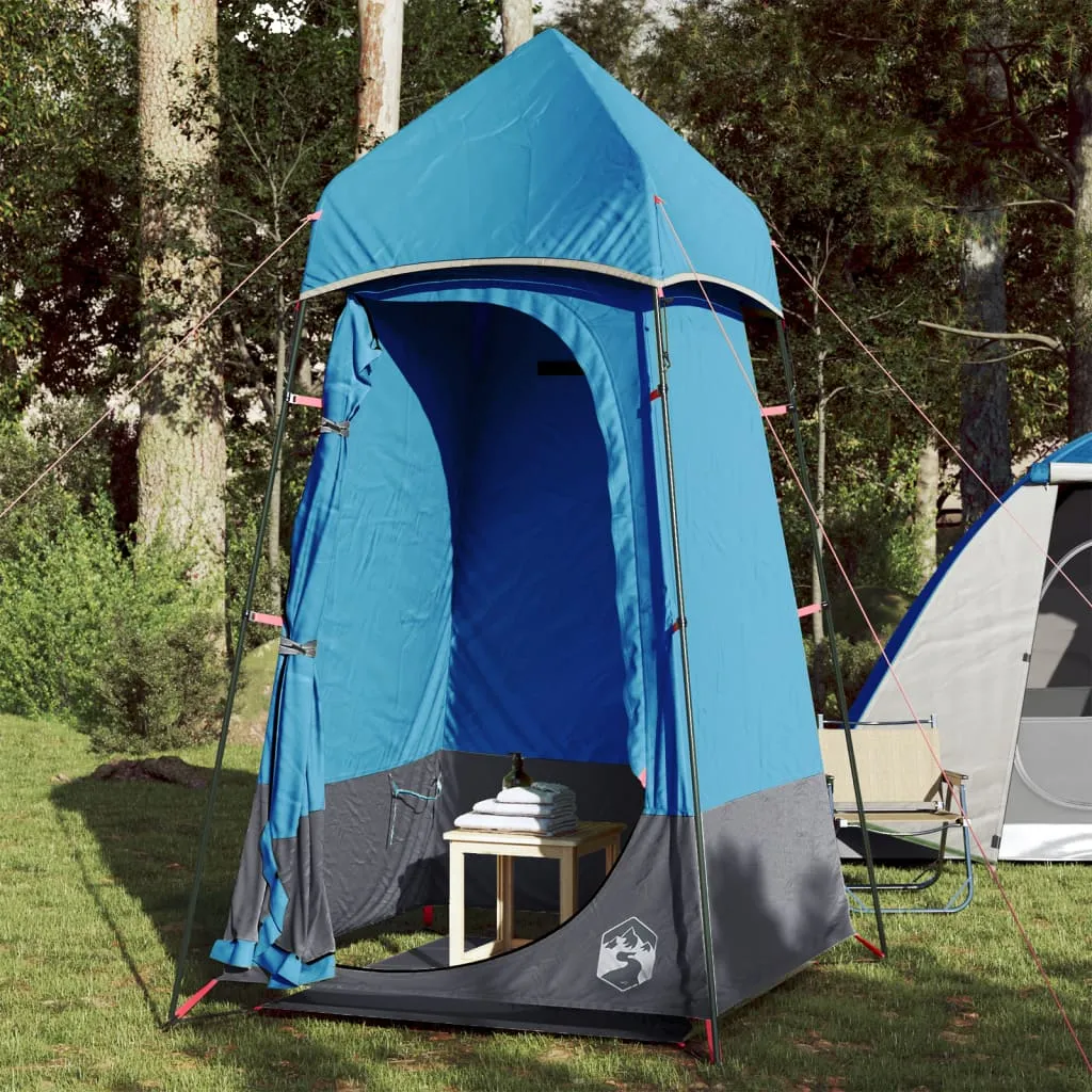 vidaXL Toilet Tent Blue Waterproof