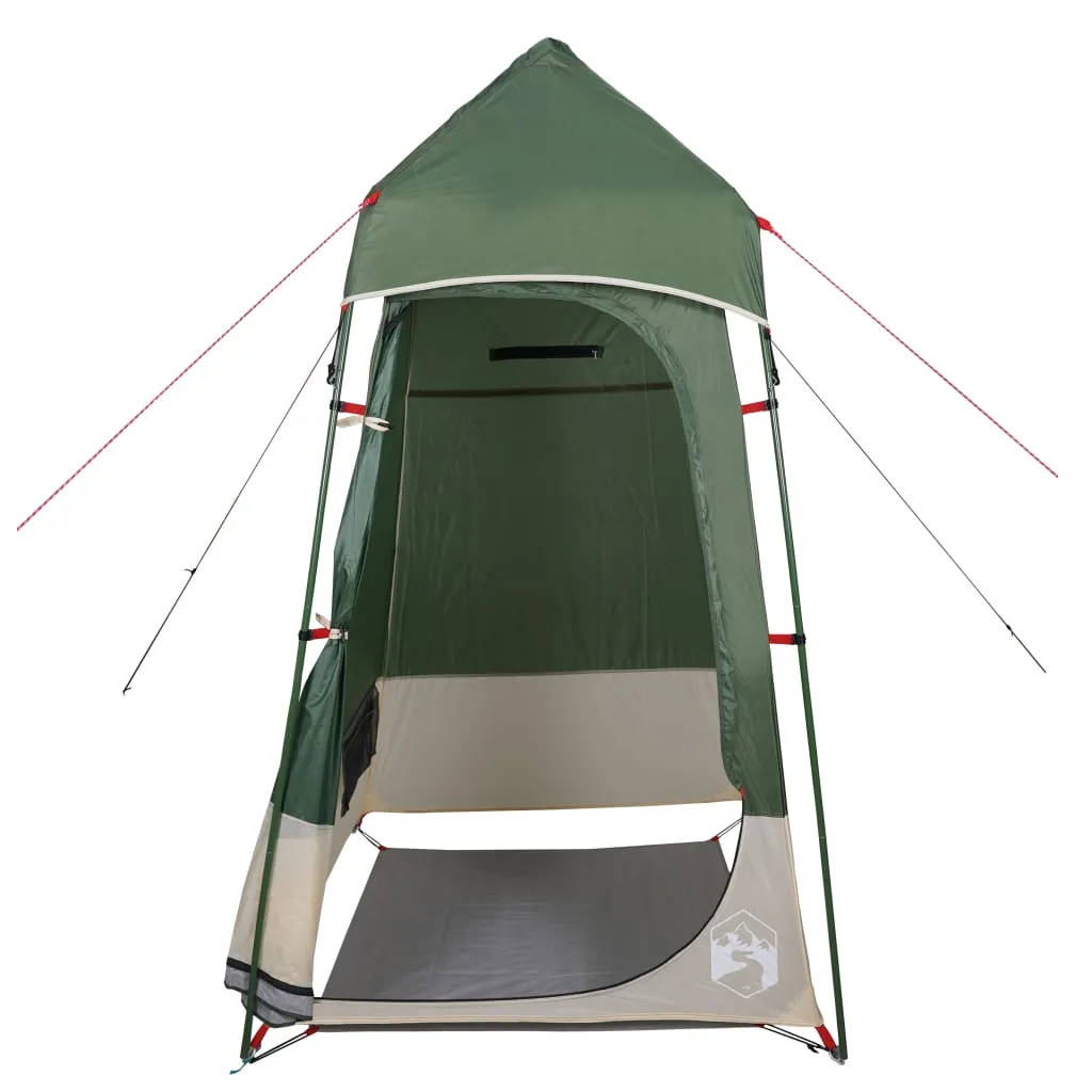 vidaXL Toilet Tent Green Waterproof