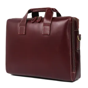 Vintage Genuine Leather Business Briefcase 7167