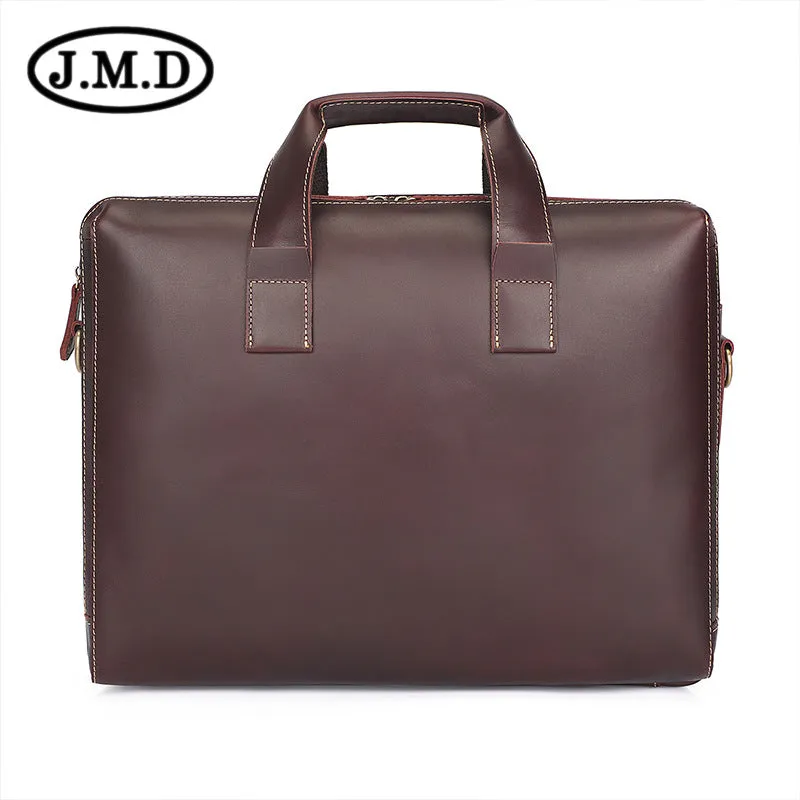 Vintage Genuine Leather Business Briefcase 7167