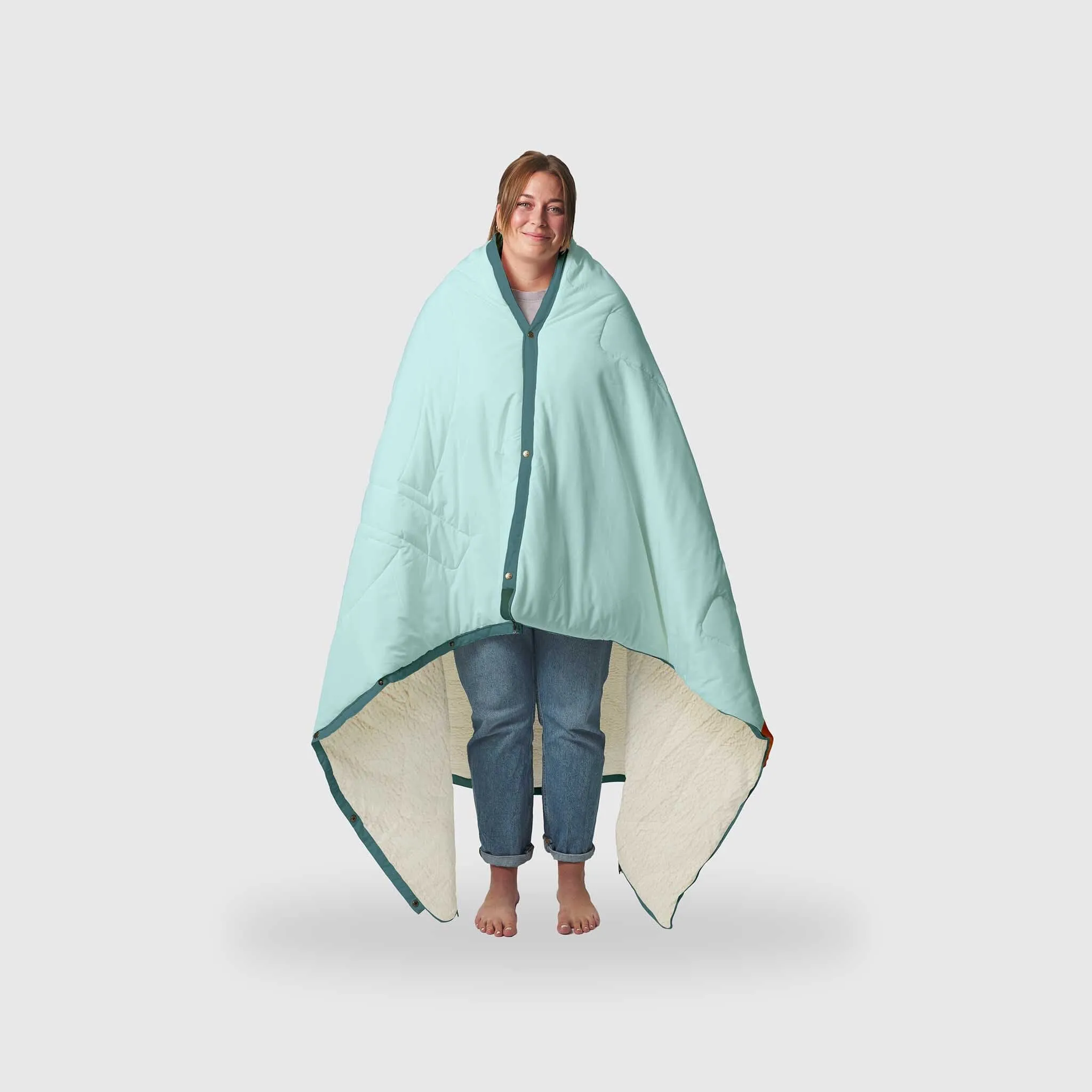 VOITED CloudTouch® Indoor/Outdoor Camping Blanket - Blue Mountain