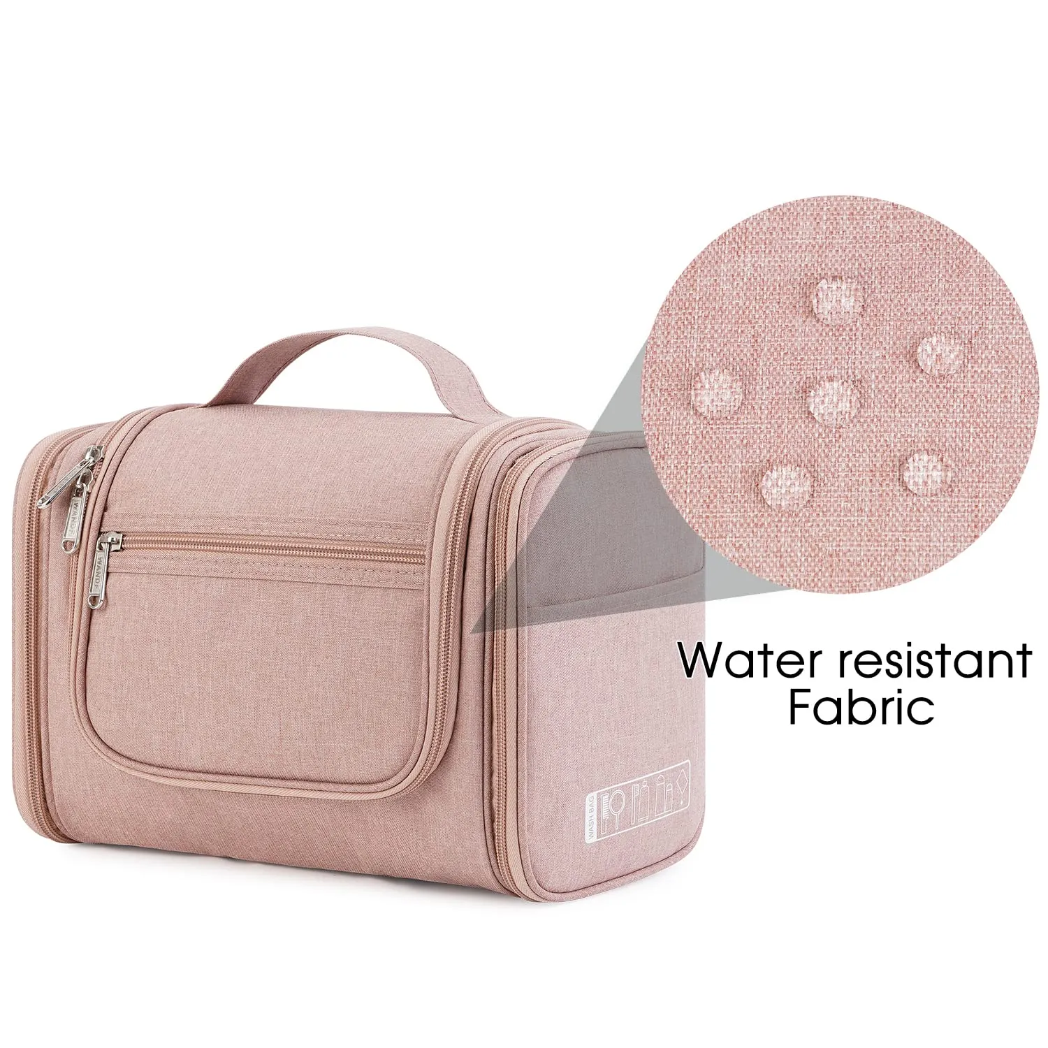 WANDF Large Hanging Travel Cosmetic Toiletry Bag - WF5137