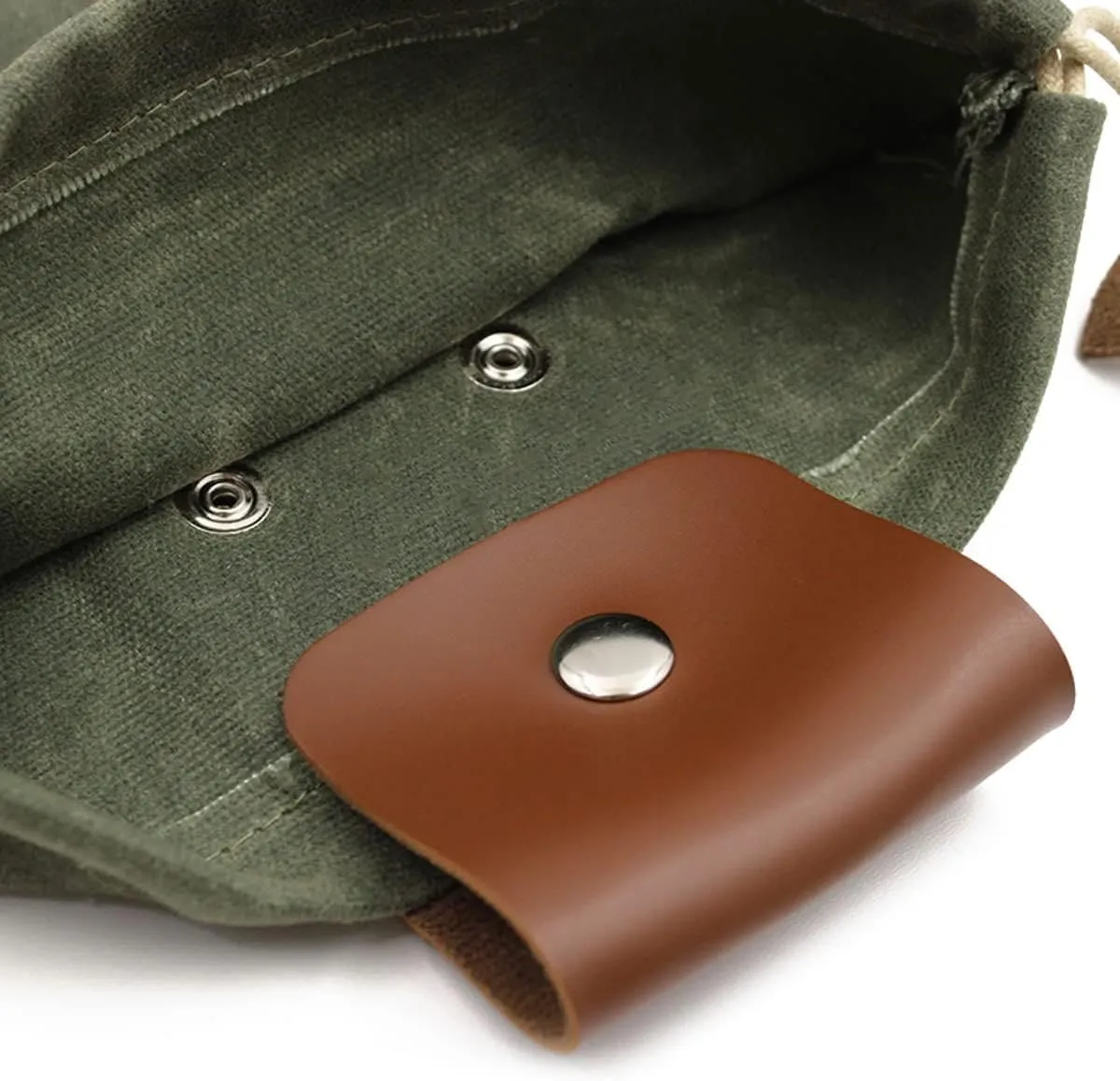 Waxed Canvas Foraging Pouch