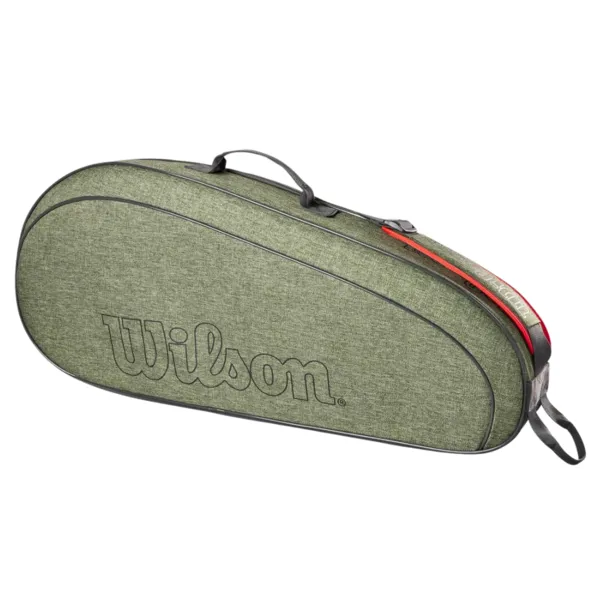 Wilson Team 3R Racket Bag (Heather Green)