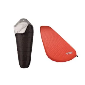 Women's Backpacking Sleeping Bag & Pad Combo