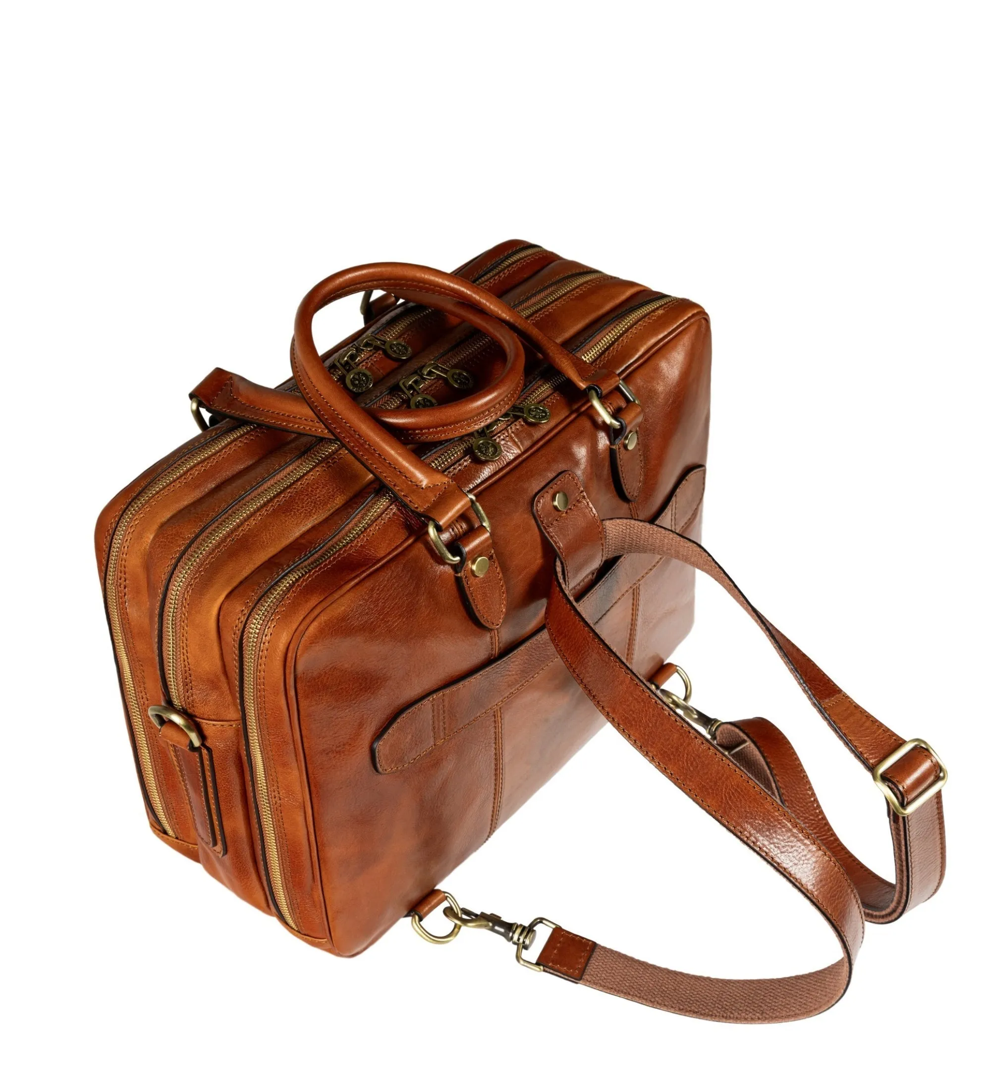 Womens Leather Convertible Bag Backpack - A Farewell to Arms