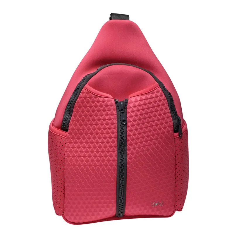 Women`s Neoprene Pickleball Sling Bag Coral