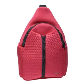 Women`s Neoprene Pickleball Sling Bag Coral