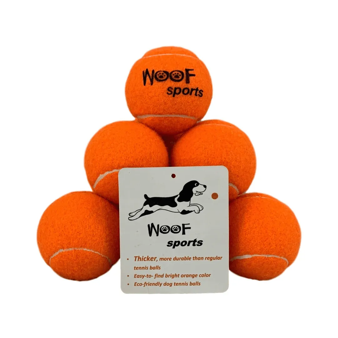 Woof Sports Tennis Balls Bag Dog Toy