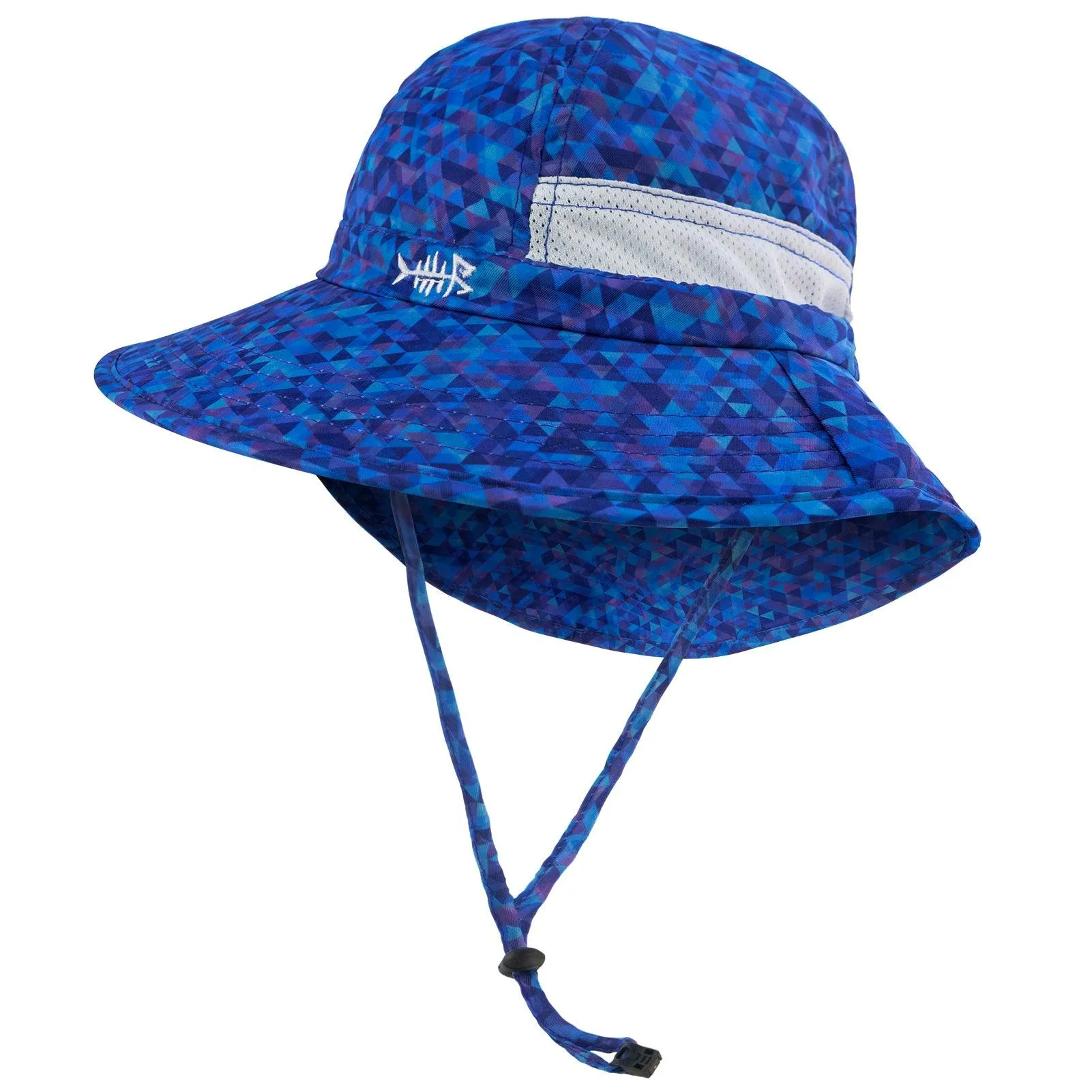 Youth UPF 50  Sun Hat with Wide Brim Neck Flap Mesh Vent